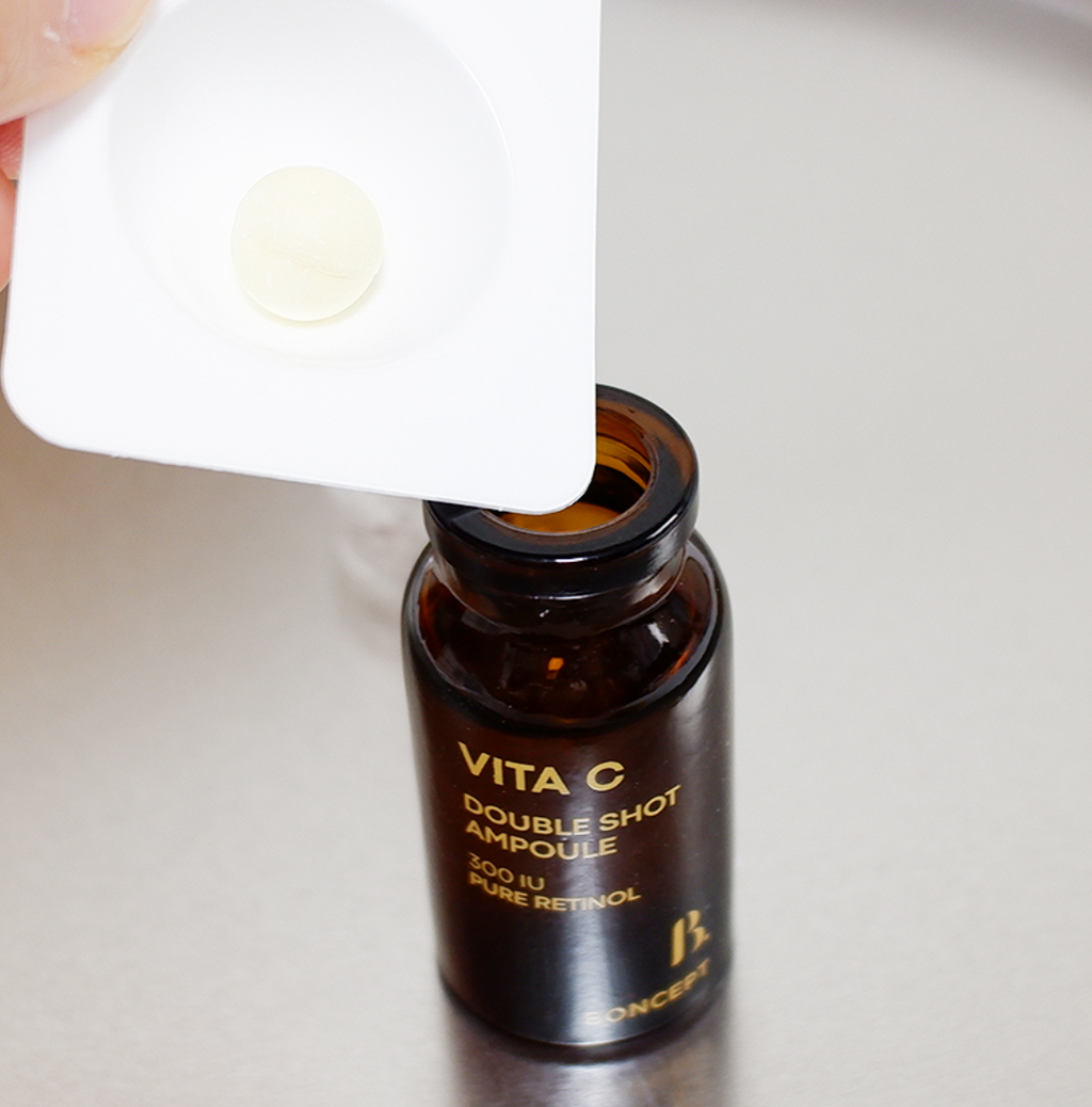 [DAISO] VITA C DOUBLE SHOT AMPOULE 300IU PURE RETINOL 30ml