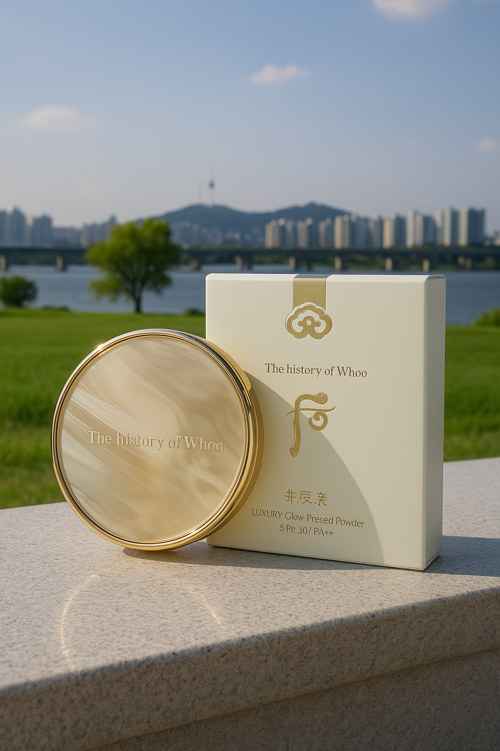 The history of Whoo
Gongjinhyang: Mi Luxury Glow Pressed Powder No.1
SPF30/PA++
