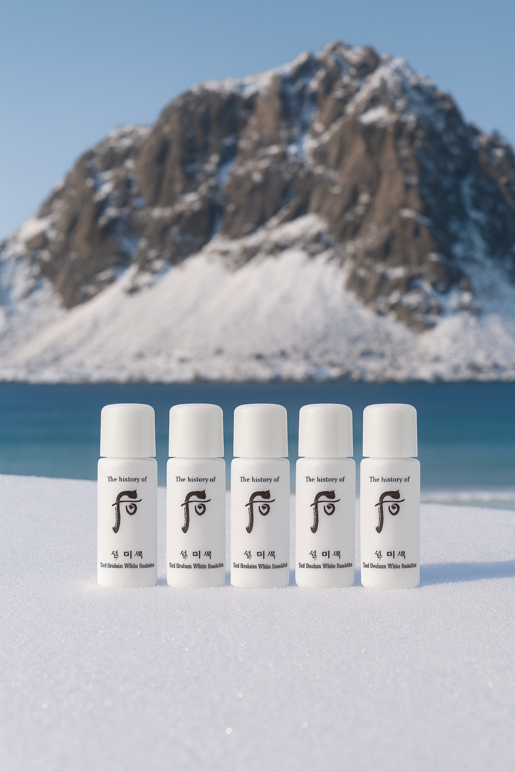 The Whoo Gongjinhyag : Seol Radiant White Emulsion Sample mini 5ml * 5pcs