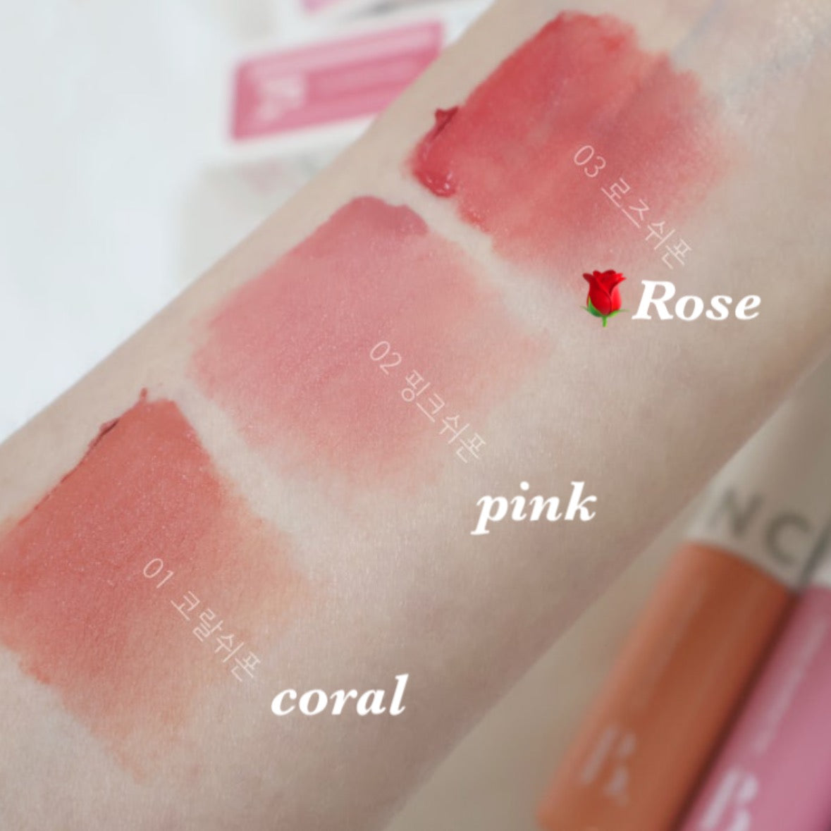 CHIFFON BONDING TINT 3color-rose,pink,coral